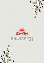 Authorized SANDHYA KALAKRUTI STITCHED VOL 21 Wholesale  Dealer & Supplier from Surat