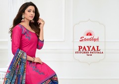 Authorized SANDHYA PAYAL PATIYALA VOL 28 Wholesale  Dealer & Supplier from Surat