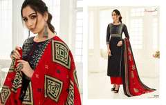 Authorized WHOLESALE SURYAJYOTI DRESS MATERIAL Wholesale  Dealer & Supplier from Surat