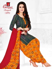 New released of GANPATI RANGOLI VOL 13 by GANPATI COTTON SUITS Brand