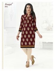 Authorized WHOLESALE PRANJUL PANKHURI KURTI FABRICS Wholesale  Dealer & Supplier from Surat