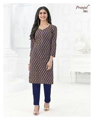 Authorized WHOLESALE PRANJUL PANKHURI KURTI FABRICS Wholesale  Dealer & Supplier from Surat