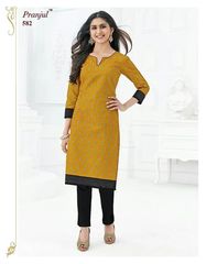 Authorized WHOLESALE PRANJUL PANKHURI KURTI FABRICS Wholesale  Dealer & Supplier from Surat