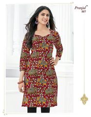 Authorized WHOLESALE PRANJUL PANKHURI KURTI FABRICS Wholesale  Dealer & Supplier from Surat