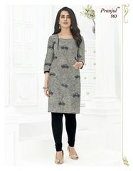 New released of WHOLESALE PRANJUL PANKHURI KURTI FABRICS by PRANJUL Brand