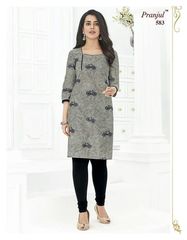 New released of WHOLESALE PRANJUL PANKHURI KURTI FABRICS by PRANJUL Brand