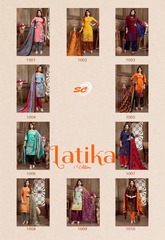 Authorized SHREENATH CREATION LATIKA VOL 1 Wholesale  Dealer & Supplier from Surat