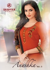 Authorized DEEPTEX ANUSHKA VOL 3 Wholesale  Dealer & Supplier from Surat