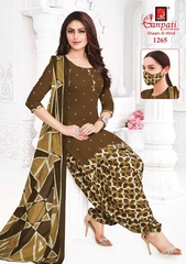 New released of GANPATI SHAAN E HIND STITCHED VOL 1 by GANPATI COTTON SUITS Brand