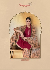 Authorized SURYAJYOTI READYMADE CHIFFON PATIYALA VOL 10 Wholesale  Dealer & Supplier from Surat