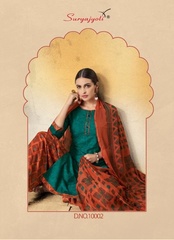 Authorized SURYAJYOTI READYMADE CHIFFON PATIYALA VOL 10 Wholesale  Dealer & Supplier from Surat