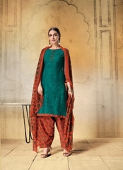 New released of SURYAJYOTI READYMADE CHIFFON PATIYALA VOL 10 by SURYAJYOTI Brand