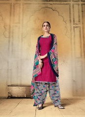 New released of SURYAJYOTI READYMADE CHIFFON PATIYALA VOL 10 by SURYAJYOTI Brand