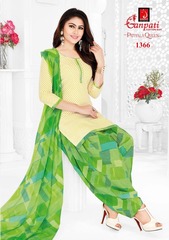 New released of GANPATI PATIYALA QUEEN RUHI VOL 2 by GANPATI COTTON SUITS Brand