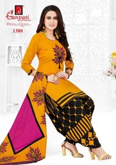 New released of GANPATI PATIYALA QUEEN RUHI VOL 2 by GANPATI COTTON SUITS Brand