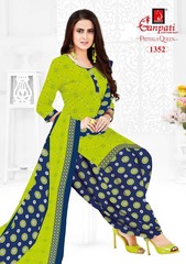 New released of GANPATI PATIYALA QUEEN RUHI VOL 2 by GANPATI COTTON SUITS Brand