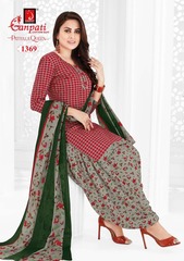 New released of GANPATI PATIYALA QUEEN RUHI VOL 2 by GANPATI COTTON SUITS Brand