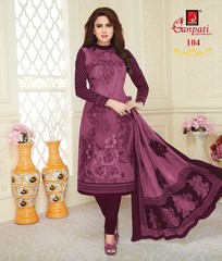 New released of GANPATI JEEYA VOL 1 by GANPATI COTTON SUITS Brand