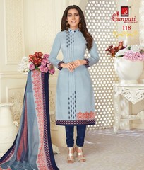 New released of GANPATI JEEYA VOL 1 by GANPATI COTTON SUITS Brand