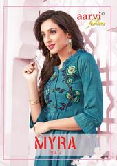 New released of AARVI MYRA VOL 2 by AARVI FASHION Brand