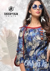 Authorized DEEPTEX OOH LA LA VOL 4 Wholesale  Dealer & Supplier from Surat