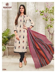 Authorized DEEPTEX MISS INDIA VOL 52 PURE COTTON DRESS MATERIAL Wholesale  Dealer & Supplier from Surat