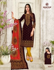 New released of DEEPTEX MISS INDIA VOL 52 PURE COTTON DRESS MATERIAL by DEEPTEX PRINTS Brand