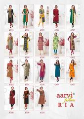 Authorized AARVI RIA VOL 1 Wholesale  Dealer & Supplier from Surat