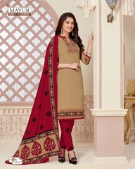 Authorized MAYUR KHUSHI VOL 55 Wholesale  Dealer & Supplier from Surat