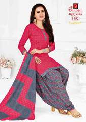 New released of GANPATI JIGHYASHA PATIYALA VOL 14 by GANPATI COTTON SUITS Brand