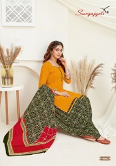 New released of WHOLESALE SURYAJYOTI PATIALA KUDI DRESS by SURYAJYOTI Brand