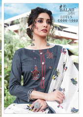 New released of BALAJI LOTUS VOL 1 by BALAJI COTTON Brand