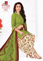 New released of GANPATI PATIYALA HOUSE VOL 8 by GANPATI COTTON SUITS Brand