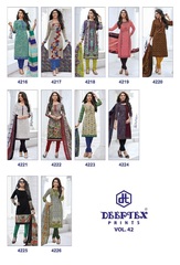 New released of DEEPTEX MISS INDIA VOL 42 by DEEPTEX PRINTS Brand