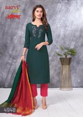 Authorized AARVI AHIILYA VOL 1 READYMADE DRESS Wholesale  Dealer & Supplier from Surat