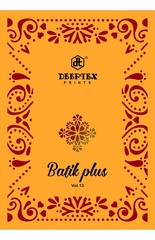 Authorized DEEPTEX BATTIK PLUS VOL 13 Wholesale  Dealer & Supplier from Surat