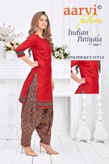 Authorized AARVI INDIAN STITCHED PATIYALA VOL 1 Wholesale  Dealer & Supplier from Surat