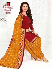 New released of GANPATI RANGOLI VOL 14 by GANPATI COTTON SUITS Brand