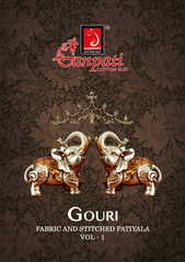 Authorized GANPATI GOURI READYMADE WITHOUT LINING VOL 1 Wholesale  Dealer & Supplier from Surat