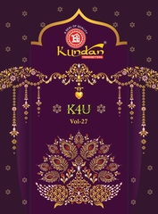 Authorized KUNDAN K4U VOL 27 Wholesale  Dealer & Supplier from Surat