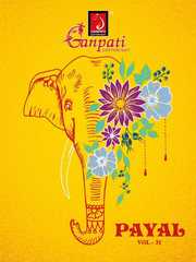 New released of GANPATI PAYAL STITCHED VOL 31 by GANPATI COTTON SUITS Brand