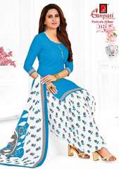 New released of GANPATI PATIYALA HOUSE VOL 9 by GANPATI COTTON SUITS Brand