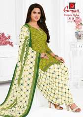 New released of GANPATI PATIYALA HOUSE VOL 9 by GANPATI COTTON SUITS Brand