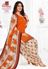 New released of GANPATI PATIYALA HOUSE VOL 9 by GANPATI COTTON SUITS Brand