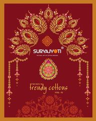 New released of SURYAJYOTI TRENDY COTTON VOL 51 by SURYAJYOTI Brand