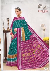 New released of BALAJI COTTON IKKAT WAX SAREE VOL 1 by BALAJI COTTON Brand