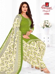 New released of GANPATI RANGOLI VOL 15 by GANPATI COTTON SUITS Brand