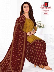 New released of GANPATI RANGOLI VOL 15 by GANPATI COTTON SUITS Brand