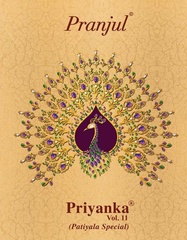 Authorized PRANJUL PRIYANKA VOL 11 Wholesale  Dealer & Supplier from Surat