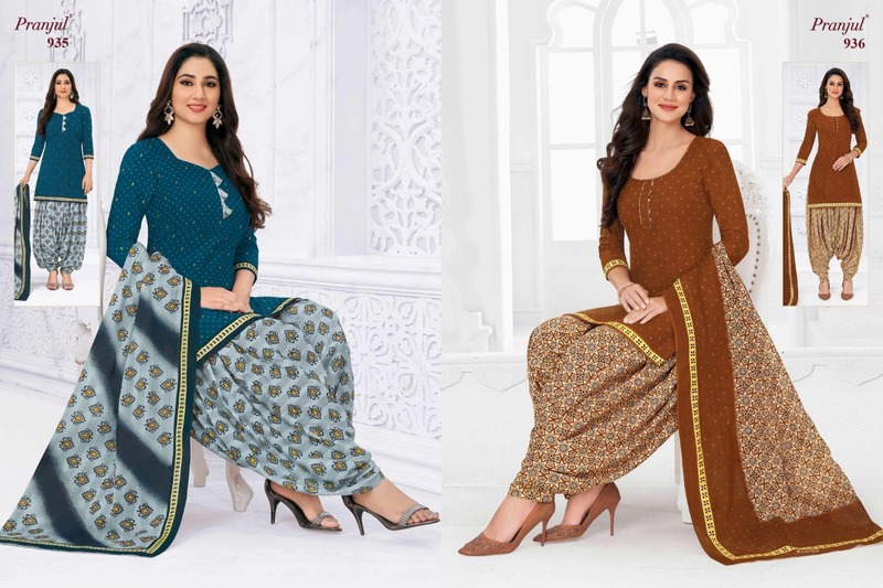 Pranjul cotton dress materials online sale